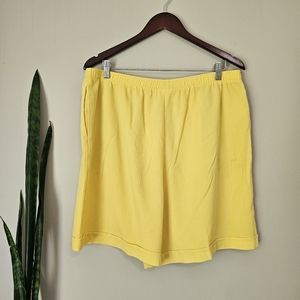 VINTAGE | Rafique High Waisted Sunshine Yellow Mom Shorts - Sz Women's 16